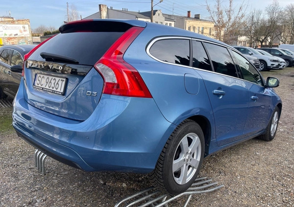 Volvo V60 cena 35800 przebieg: 239500, rok produkcji 2013 z Ziębice małe 277